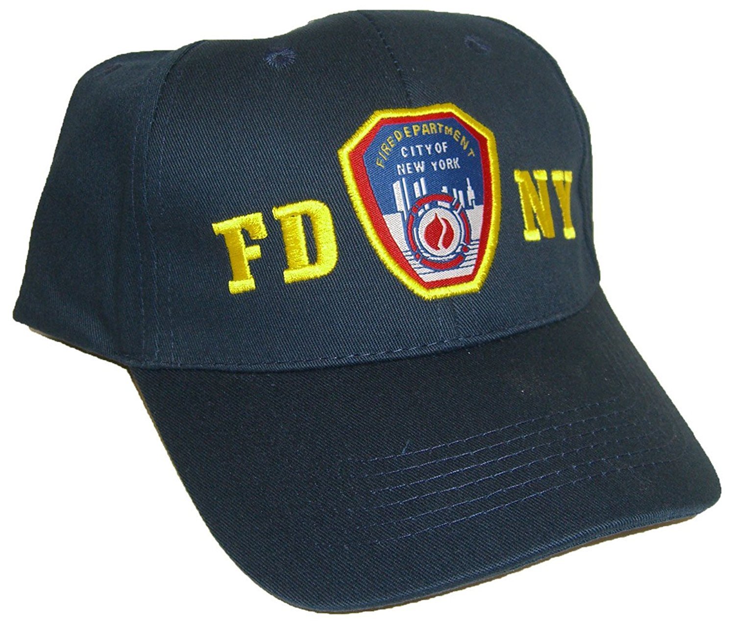 New York FDNY Patch Adjustable Cap - Color: Navy