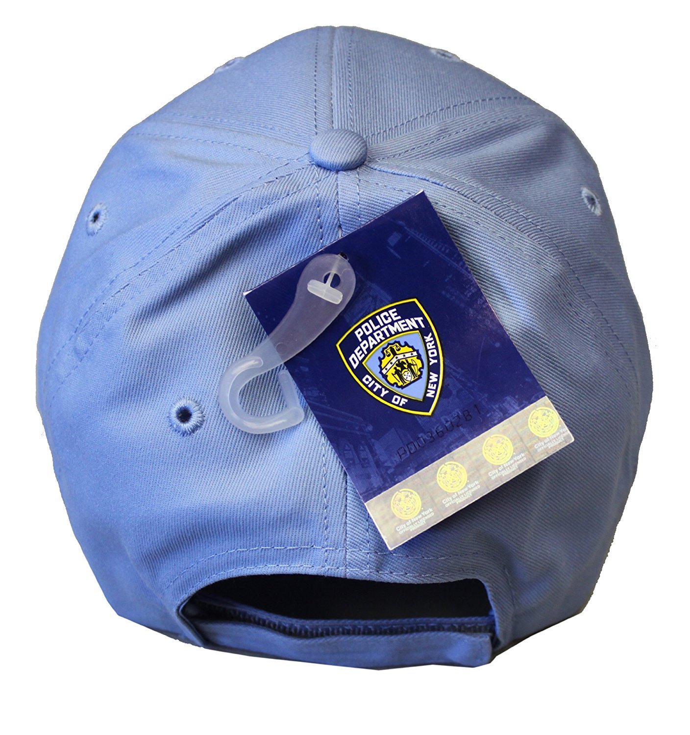 NYPD Baseball Hat New York Police Department Light Blue & Navy One Size