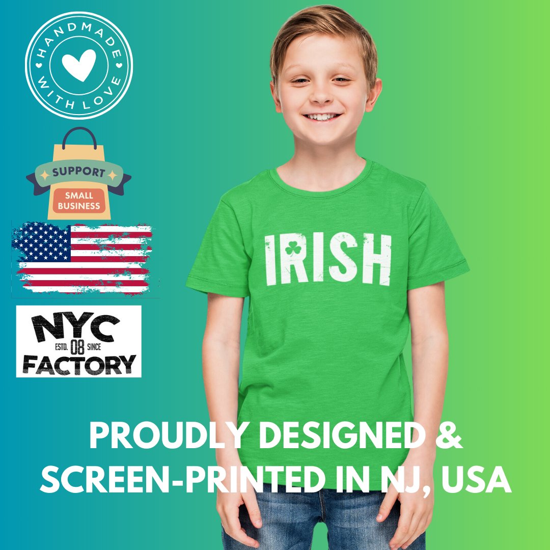 Kids Shamrock Tee: Celebrate St. Patrick's Day in Comfort