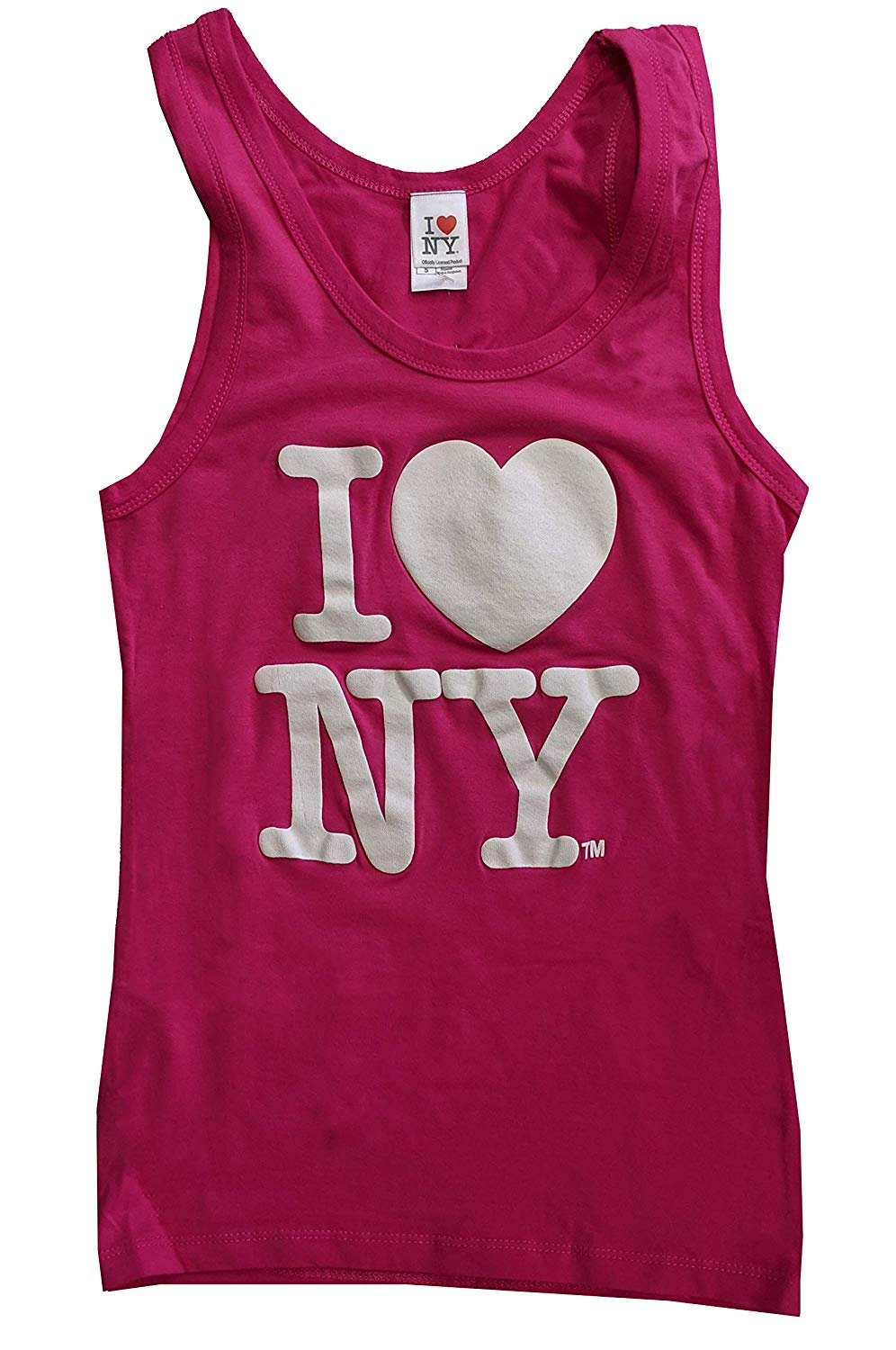 I Love NY Tank Top Ladies Heart Logo Womens New York City