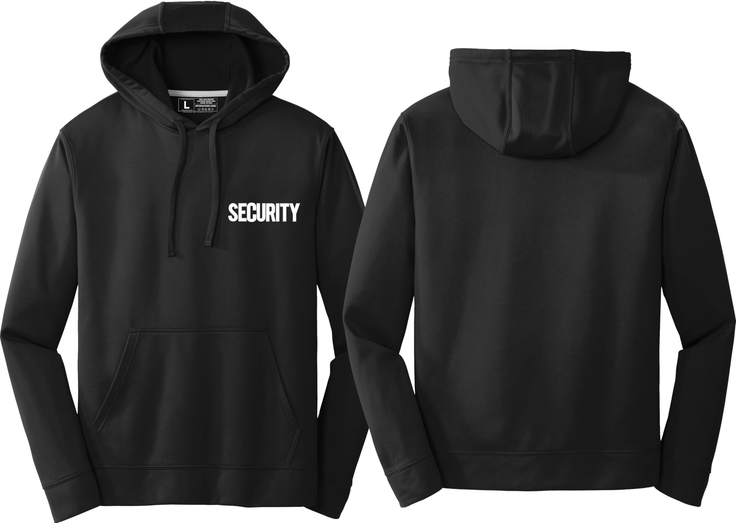 Sudadera con capucha de lana de seguridad de rendimiento para hombre - Imagen 9 de 9