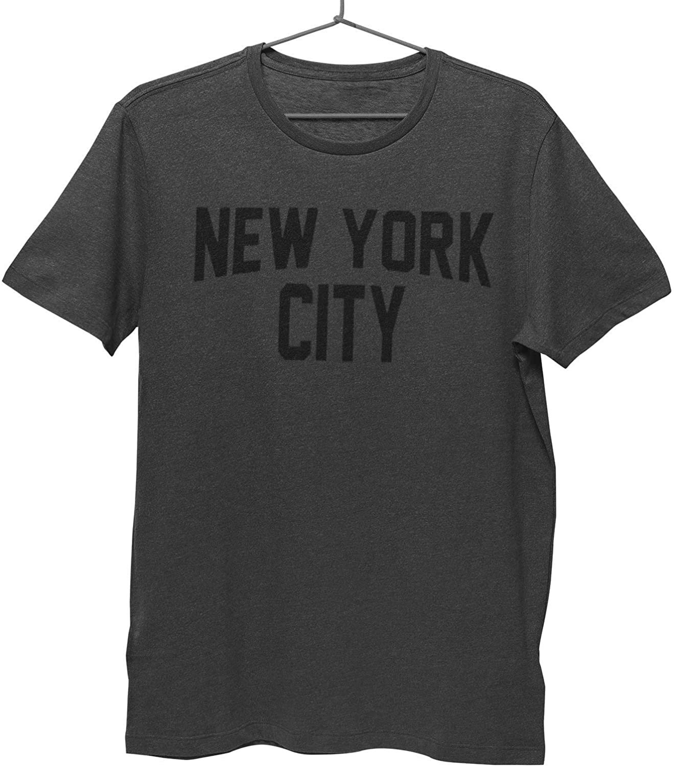 New York City Kids Tee Charcoal T-Shirt Screen-Printed Lennon Youth Shirt