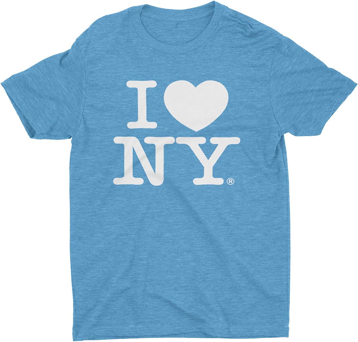 Men's I Love NY Officially Licensed Adult Unisex Tees (White)