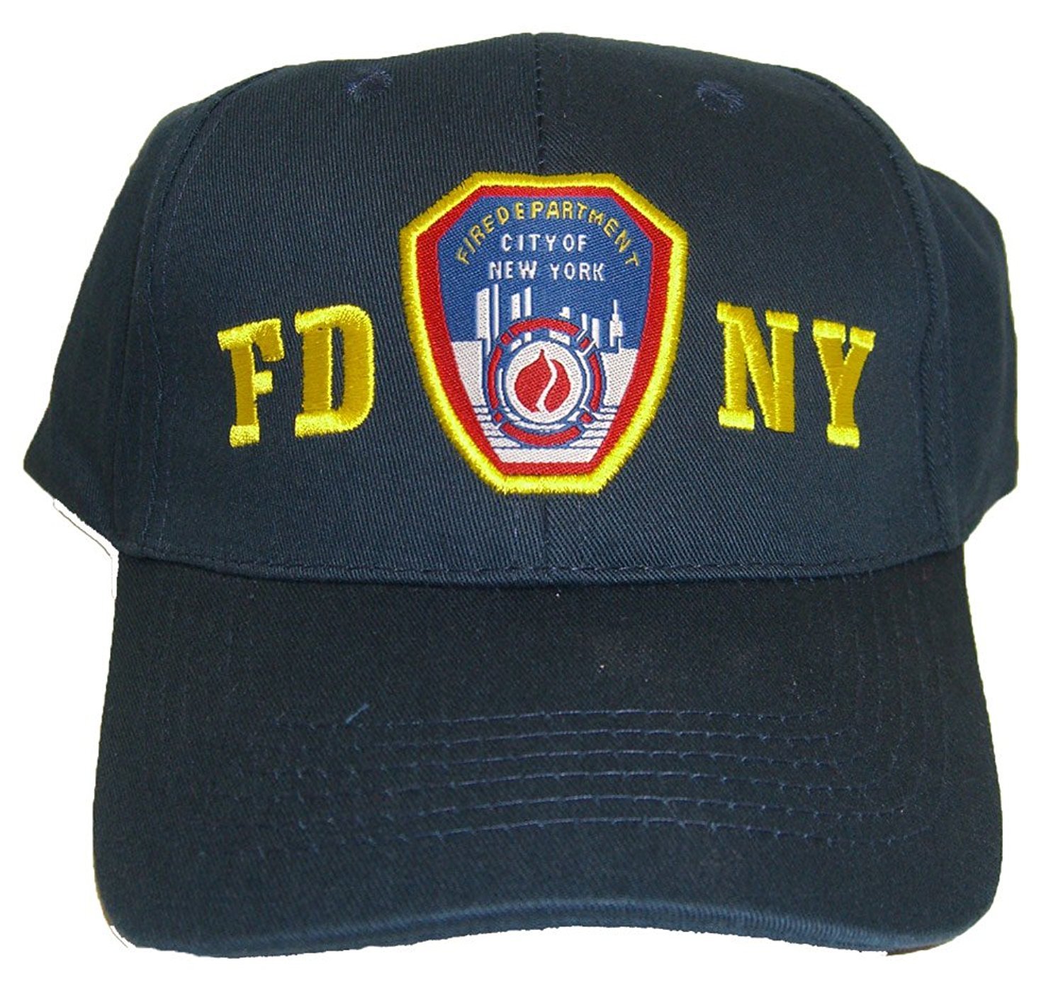 New York FDNY Patch Adjustable Cap - Color: Navy