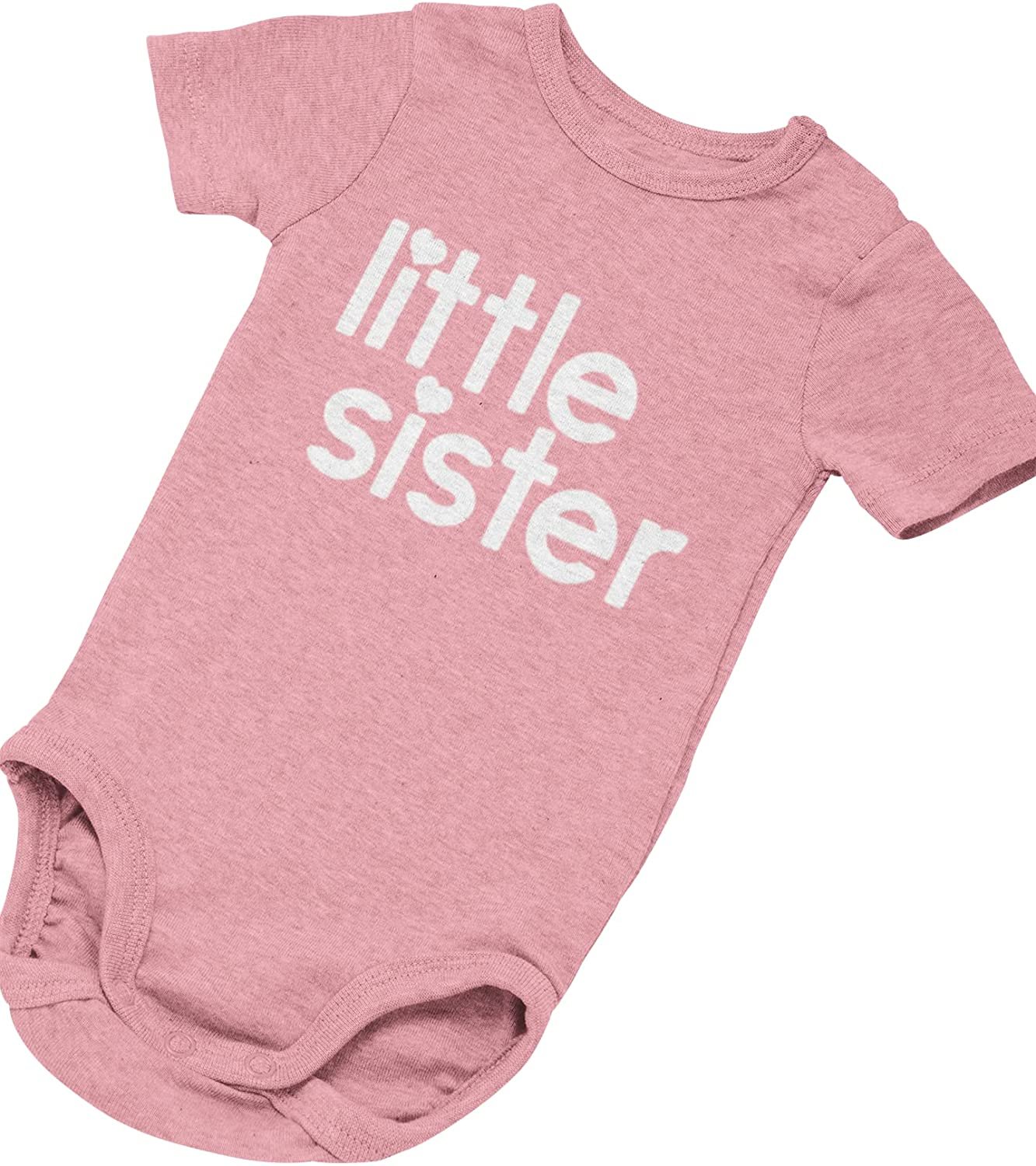 Big Sister Little Brother T-Shirt Kids & Toddler Newborn Baby Bodysuits