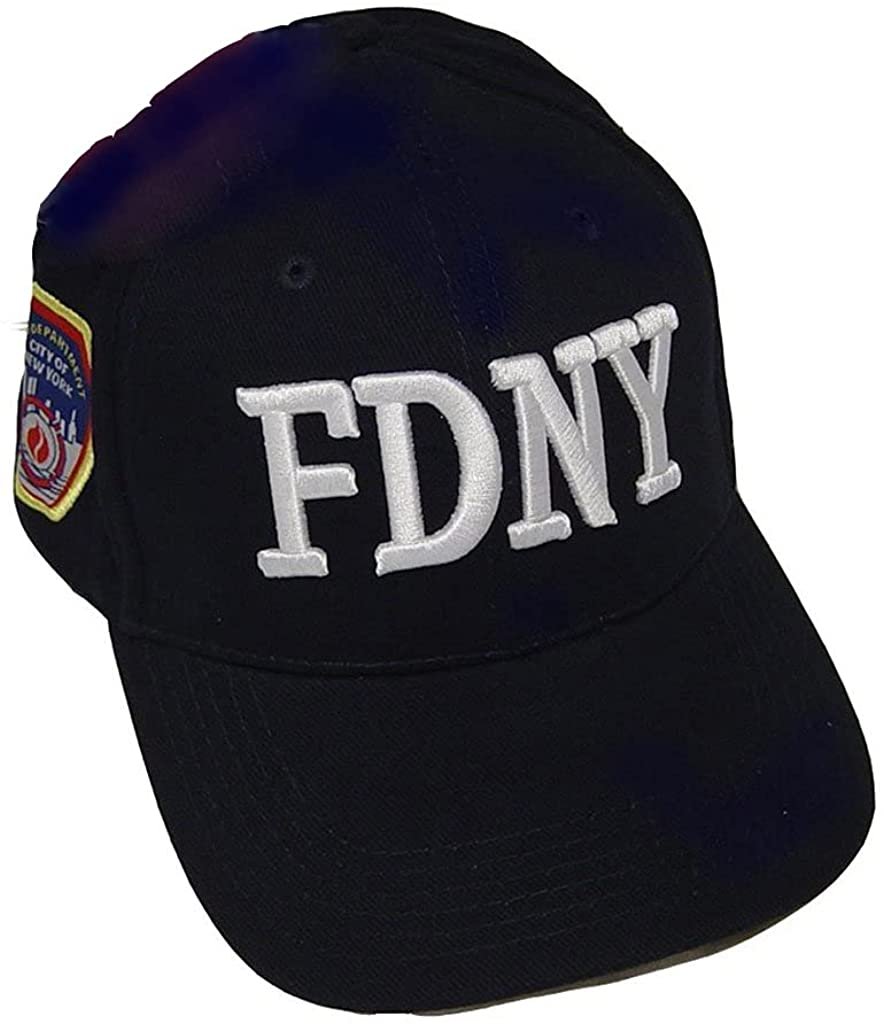 Cappello da baseball da uomo FDNY con licenza ufficiale cappellini antincendio dipartimento di New York City - Foto 7 di 8