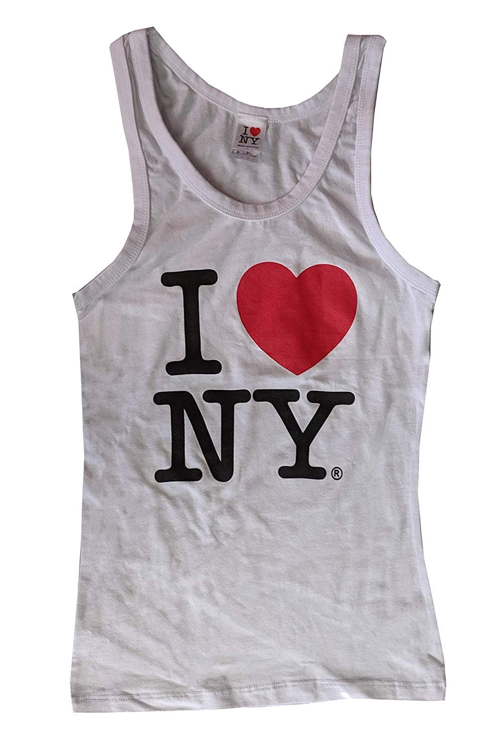 I Love NY Tank Top Ladies Heart Logo Womens New York City