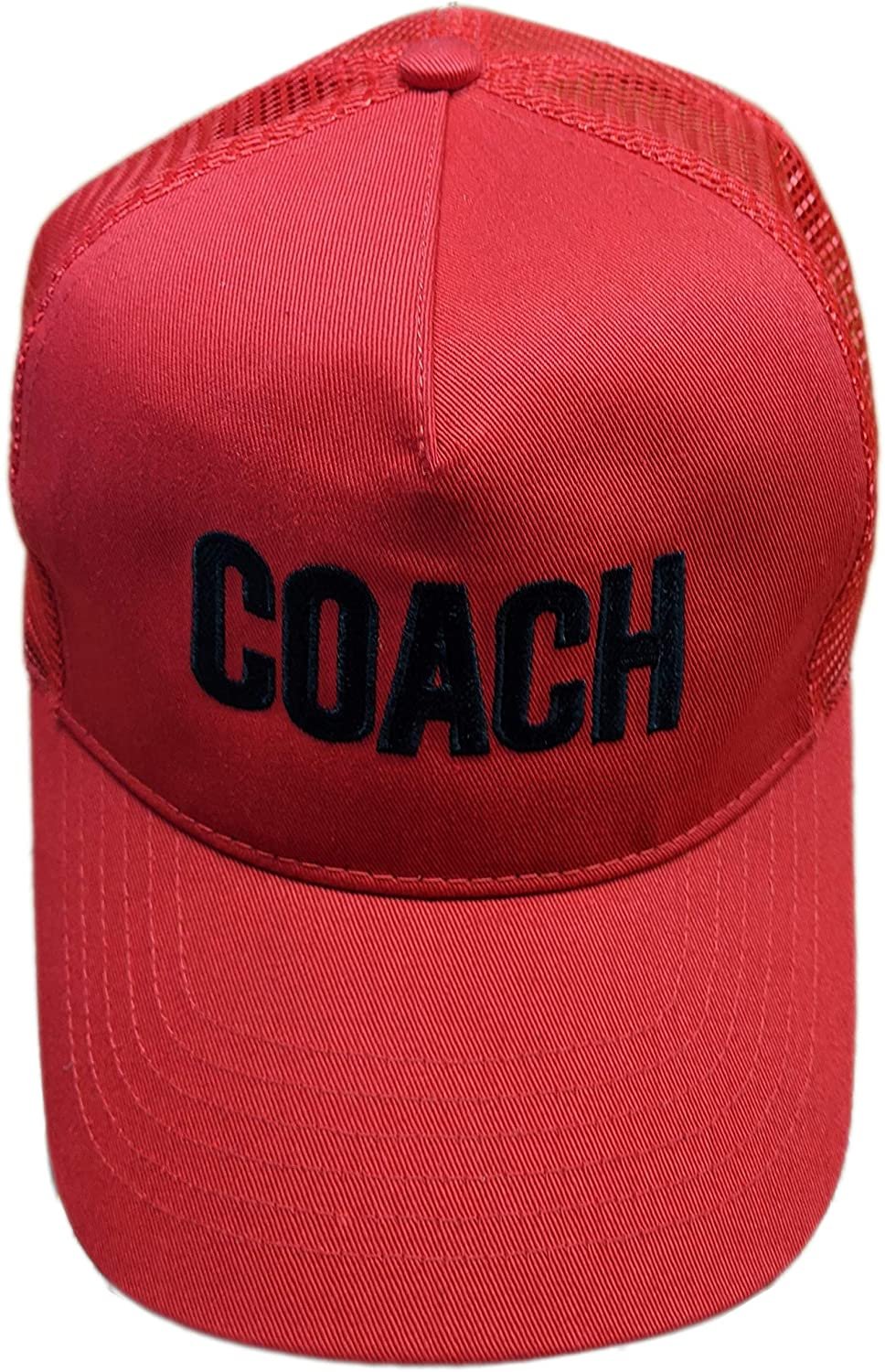 Coach Baseball Hat Embroidered USA Recycled Cotton Mesh Trucker Cap eBay