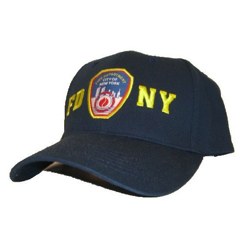 New York FDNY Patch Adjustable Cap - Color: Navy