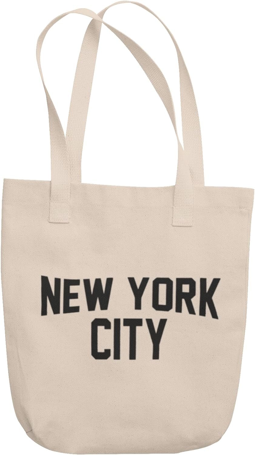 Jumbo Size Vintage Style Retro City Cotton Canvas Tote Bags (Hawaii)