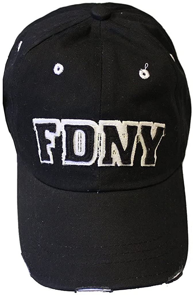 Cappello da baseball da uomo FDNY con licenza ufficiale cappellini antincendio dipartimento di New York City - Foto 5 di 8