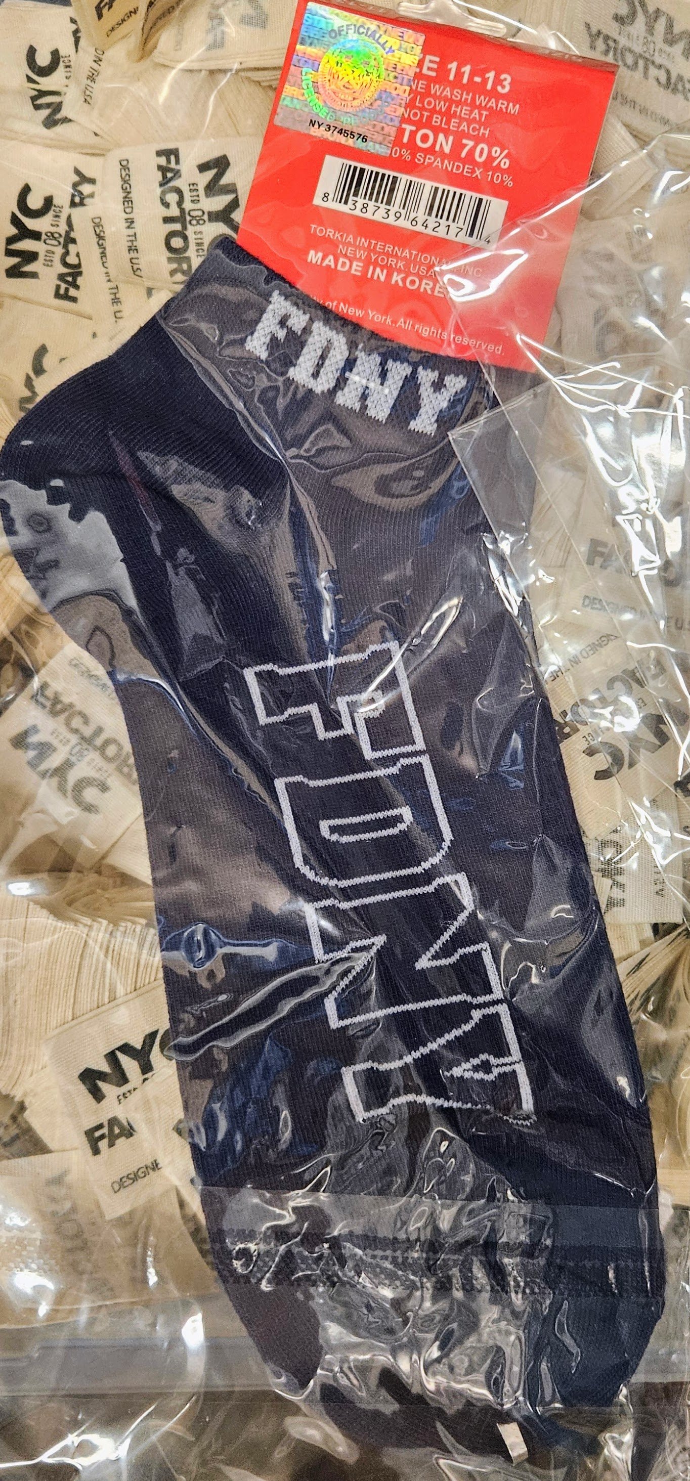 FDNY Socks Official Merchandise / All Sizes - Picture 12 of 15
