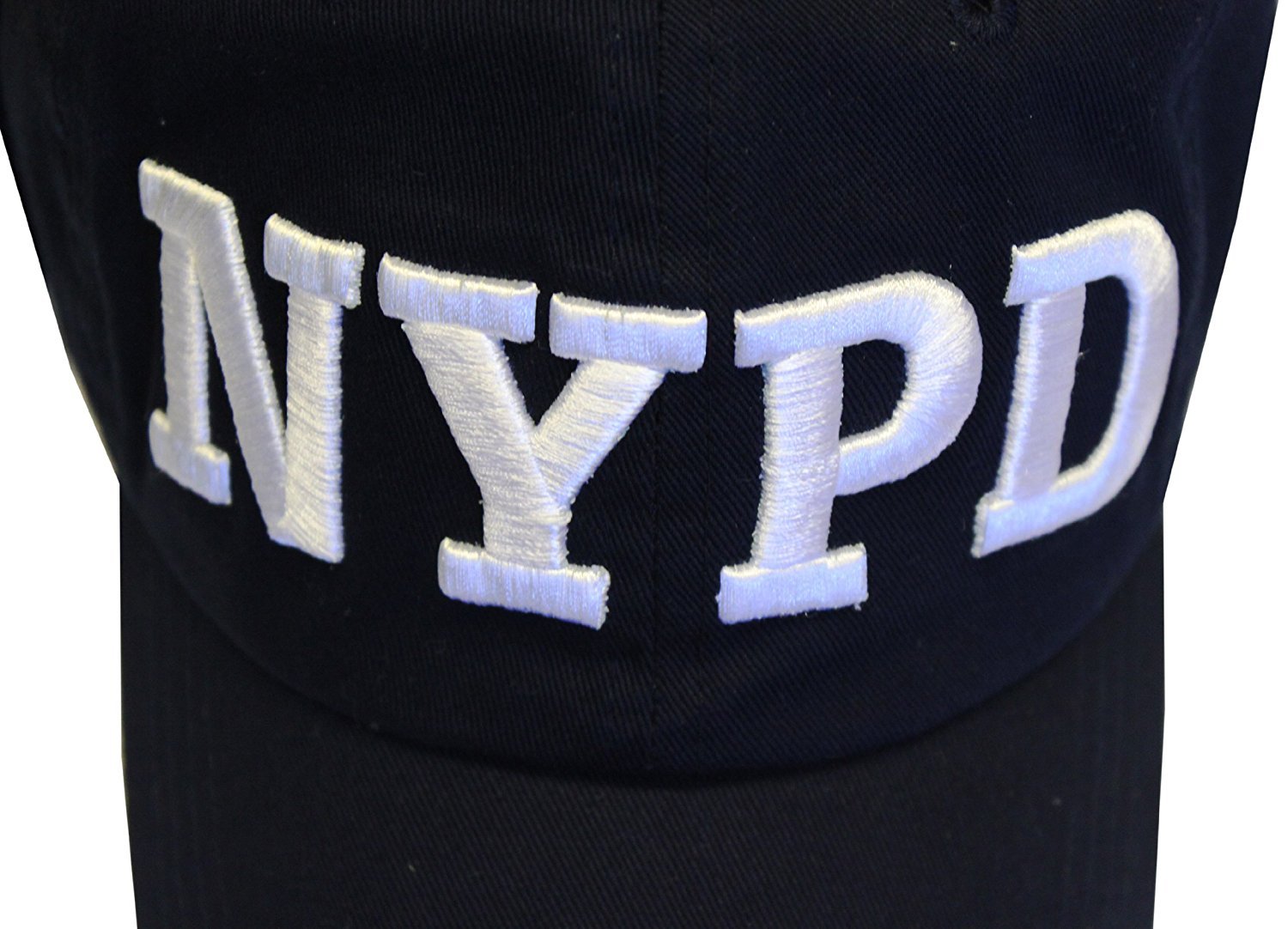 NYPD Baseball Hat New York Police Department Navy & White One Size