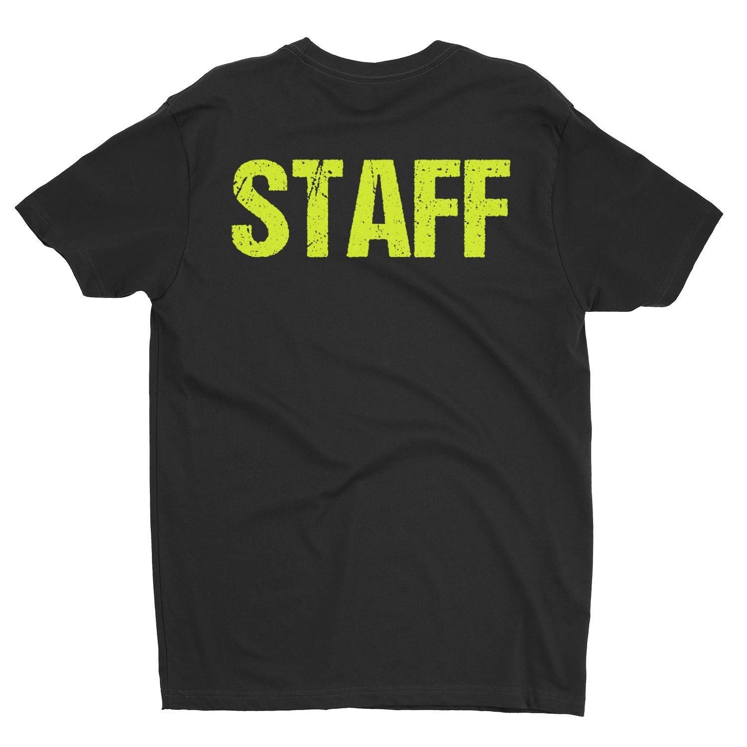 Download Staff T-Shirt Screen Printed Front & Back Men's Unisex ...