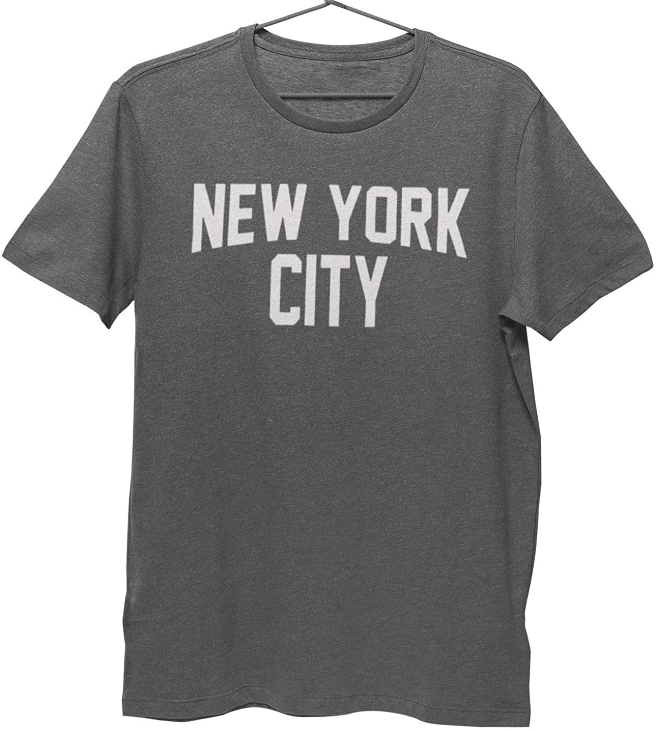 New York City Kids Tee Charcoal T-Shirt Screen-Printed Lennon Youth Shirt