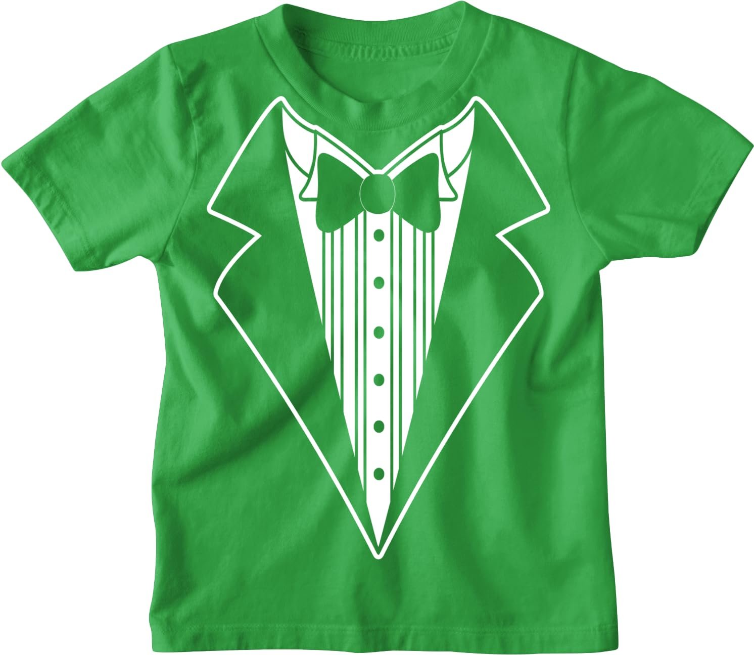 Kids Funny Tuxedo Tee T-Shirt Boys & Girls Formal Tux Tee Youth - Picture 11 of 15