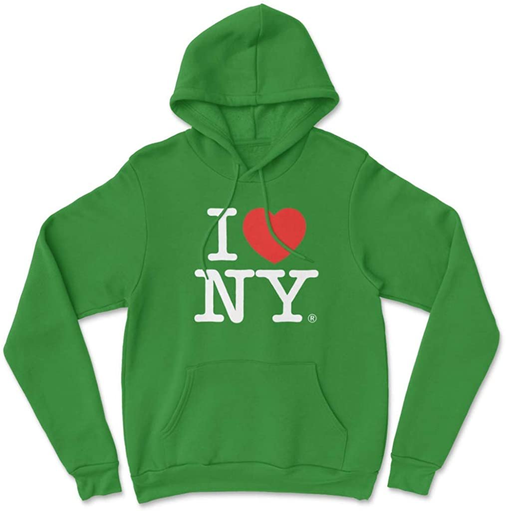 I Love NY Adult Unisex Hoodie Officially Licensed Sweatshirt