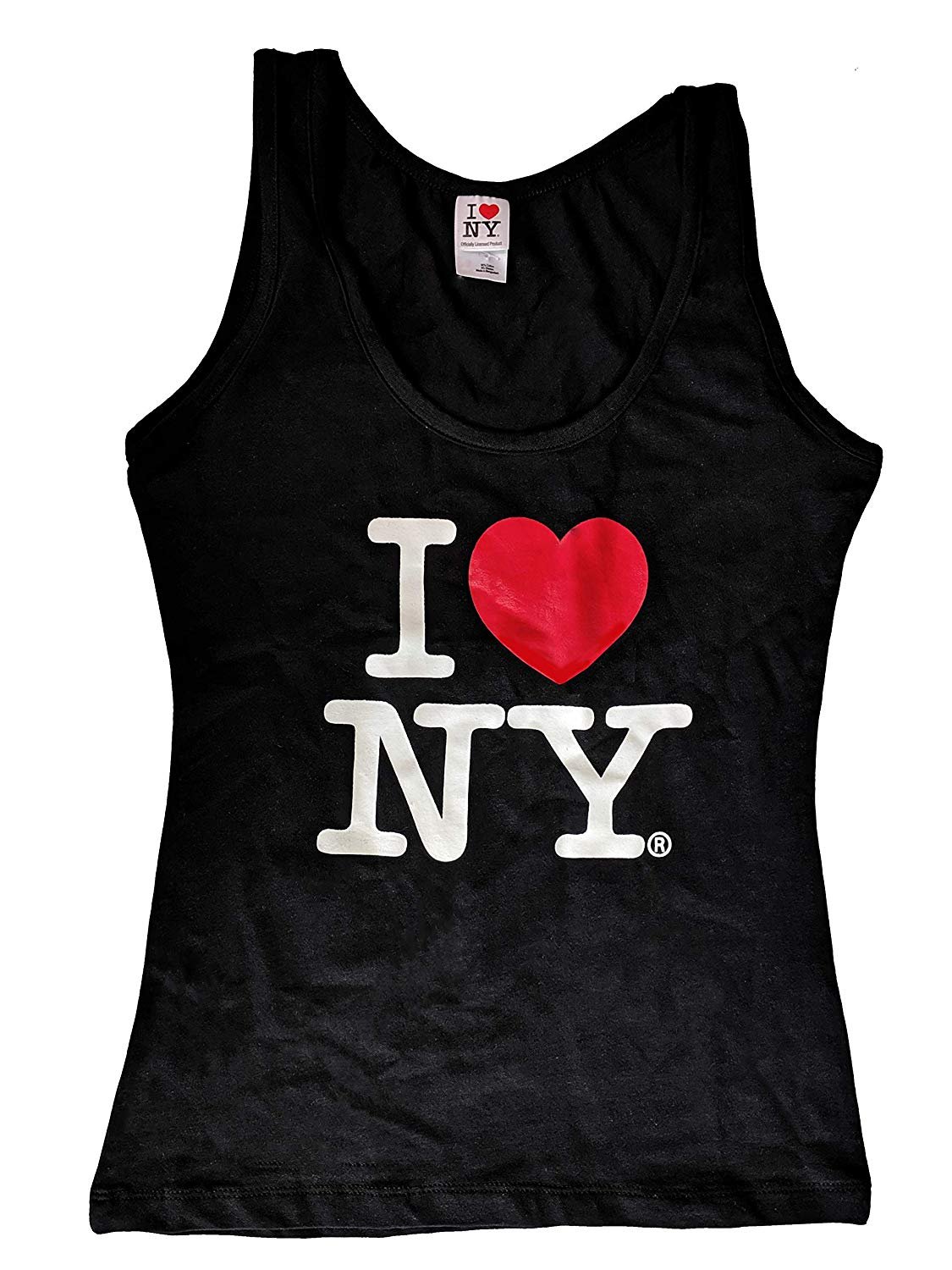 I Love NY Tank Top Ladies Heart Logo Womens New York City