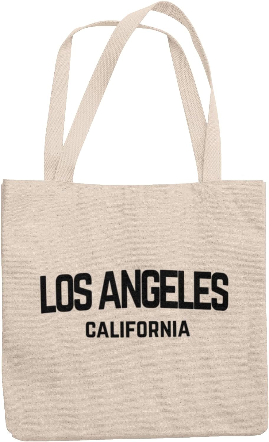 Jumbo Size Vintage Style Retro City Cotton Canvas Tote Bags (Hawaii)