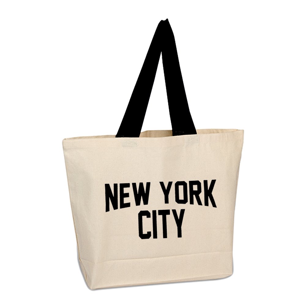 Jumbo Size Vintage Style Retro City Cotton Canvas Tote Bags (Hawaii)