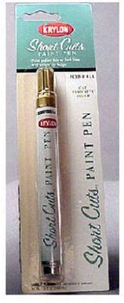 Krylon KSCP905 Short Cuts Paint Pen, Gloss Espresso, .33 Ounce