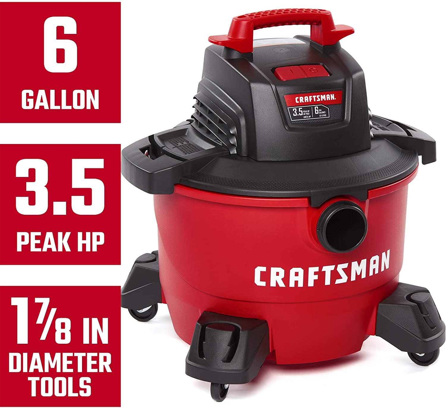 CRAFTSMAN Portable Shop Vacuum with Attachments | eBay