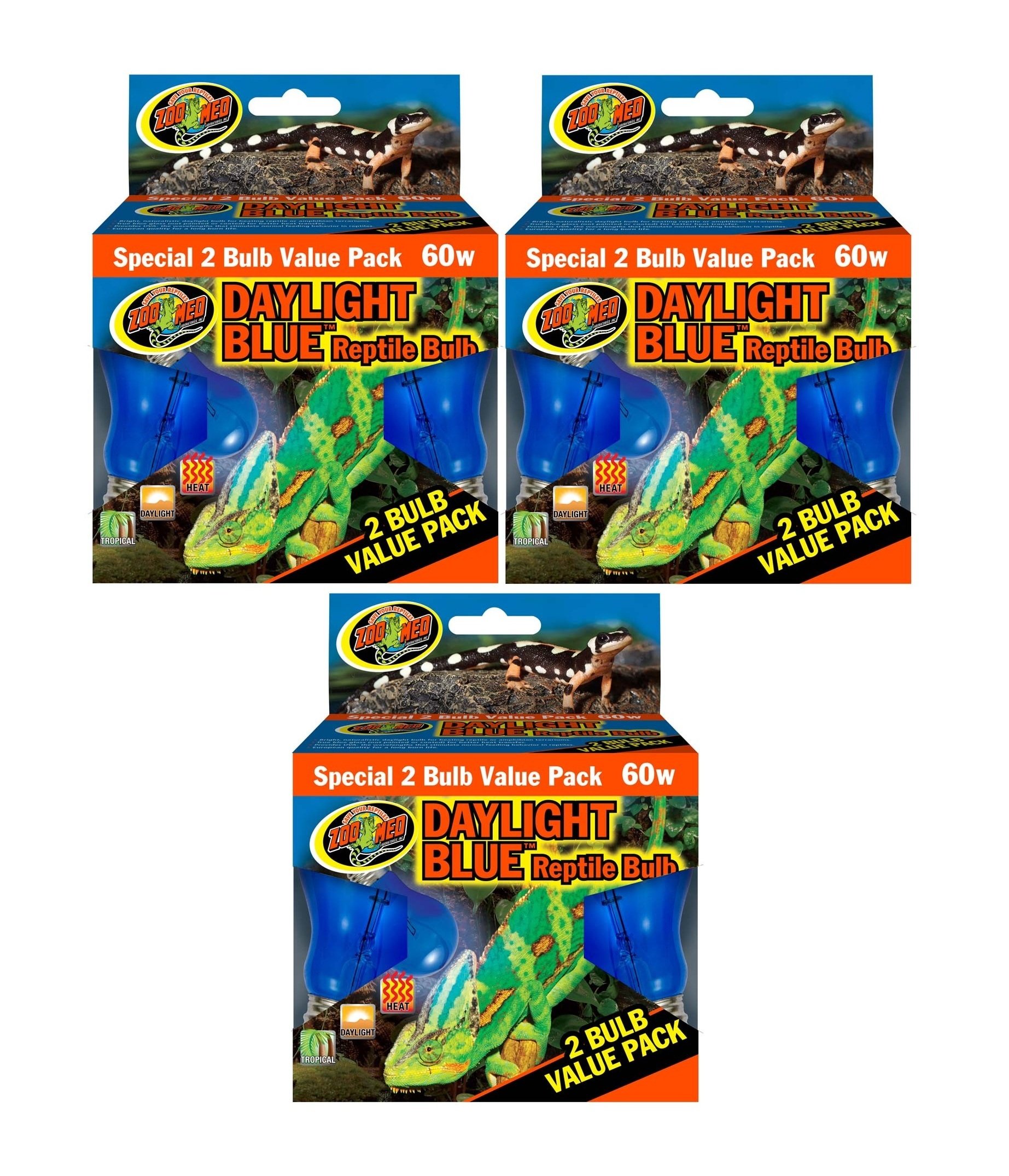 zoo med blue light bulb