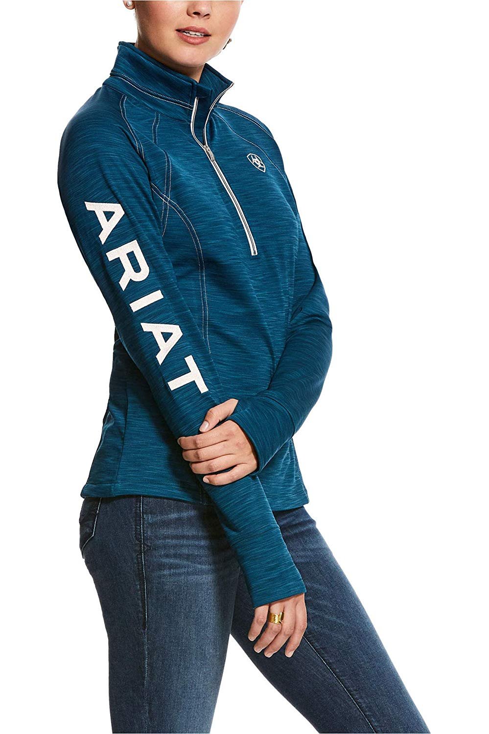 Ariat Mens Tek Team 1//2 Zip Sweatshirt