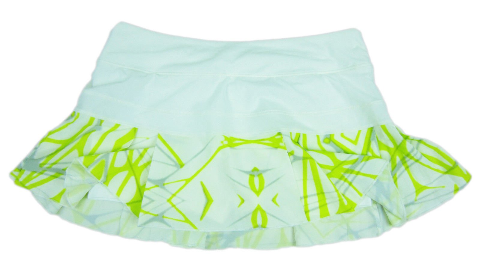 yellow nike tennis skirt