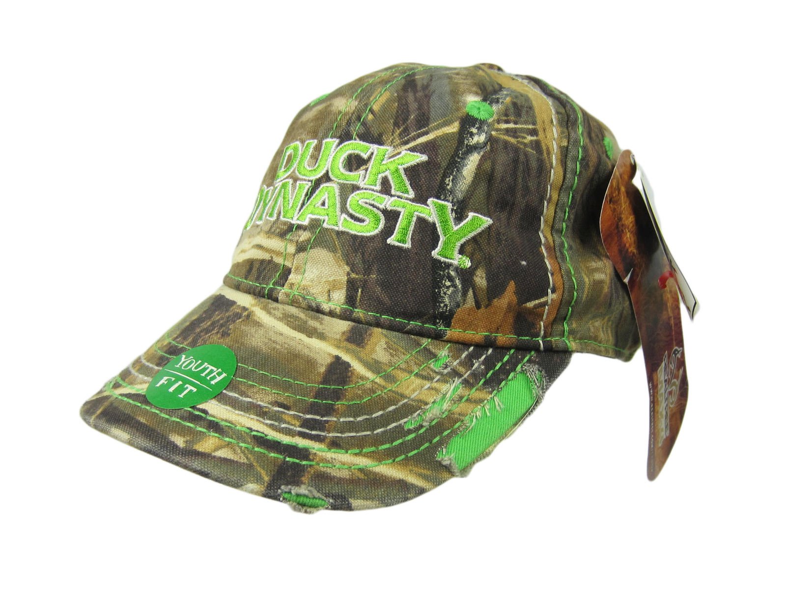 A&E Duck Dynasty Realtree Max4 Youth Fit Adjustable Strapback Camo Cap