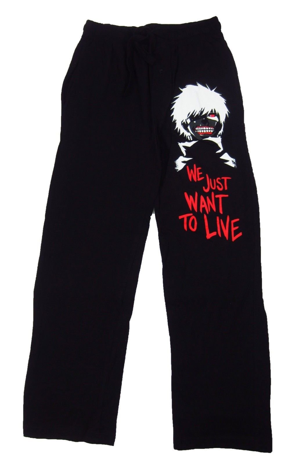Mens Womens NEW Tokyo Ghoul We Just Want to Live Pajama