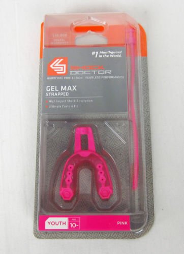 Shock Doctor Gel Max Mouthguard Youth or Adult Blue Pink Green Yellow NWT - Foto 5 di 6