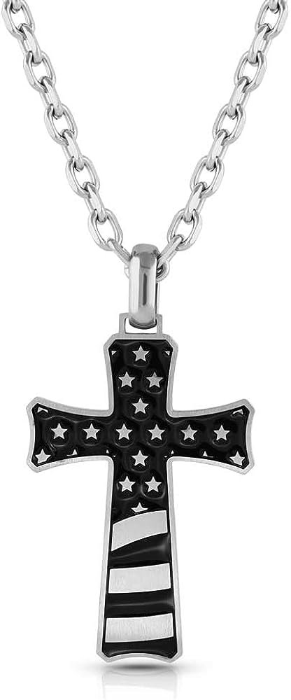 Montana Silversmiths Christian Faith Cross Necklace - Picture 3 of 6