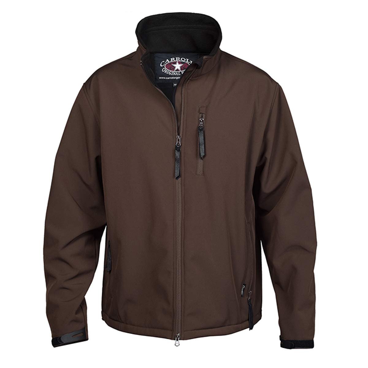 Carroll Original Wear Youth Soft Shell Jacket, The Short Round Brown COW5693 - Picture 5 of 8