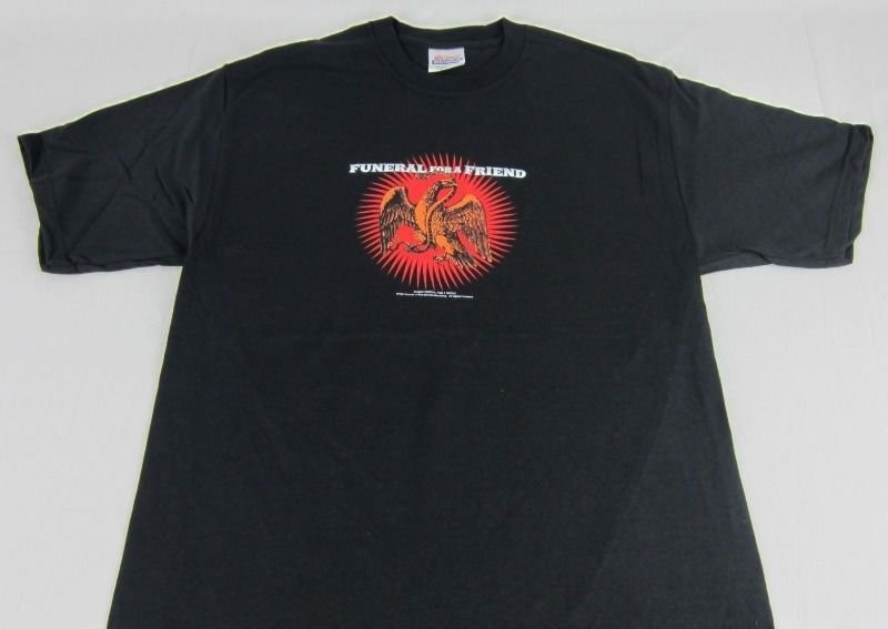 Mens Black Funeral for a Friend T-Shirt Snake and Bird Graphic Size M Medium 846571237373 | eBay