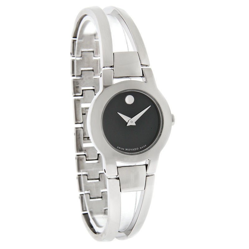 movado amorosa bangle watch