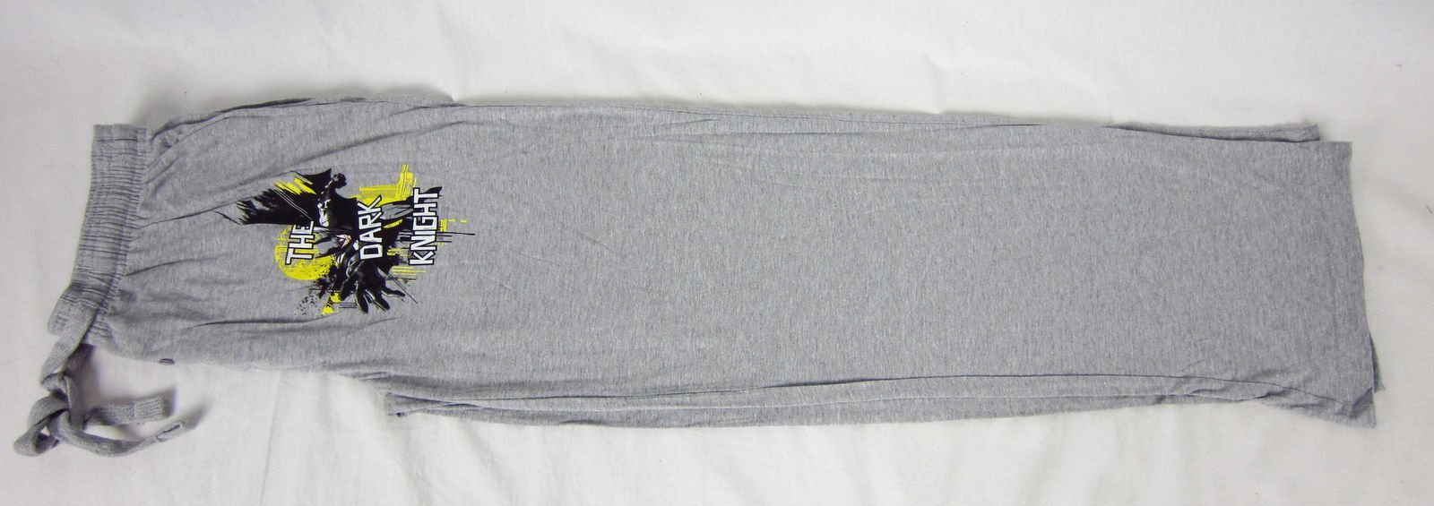 Mens Womens NEW The Dark Knight Batman Gray Pajama Lounge Sleep Pants S-2XL