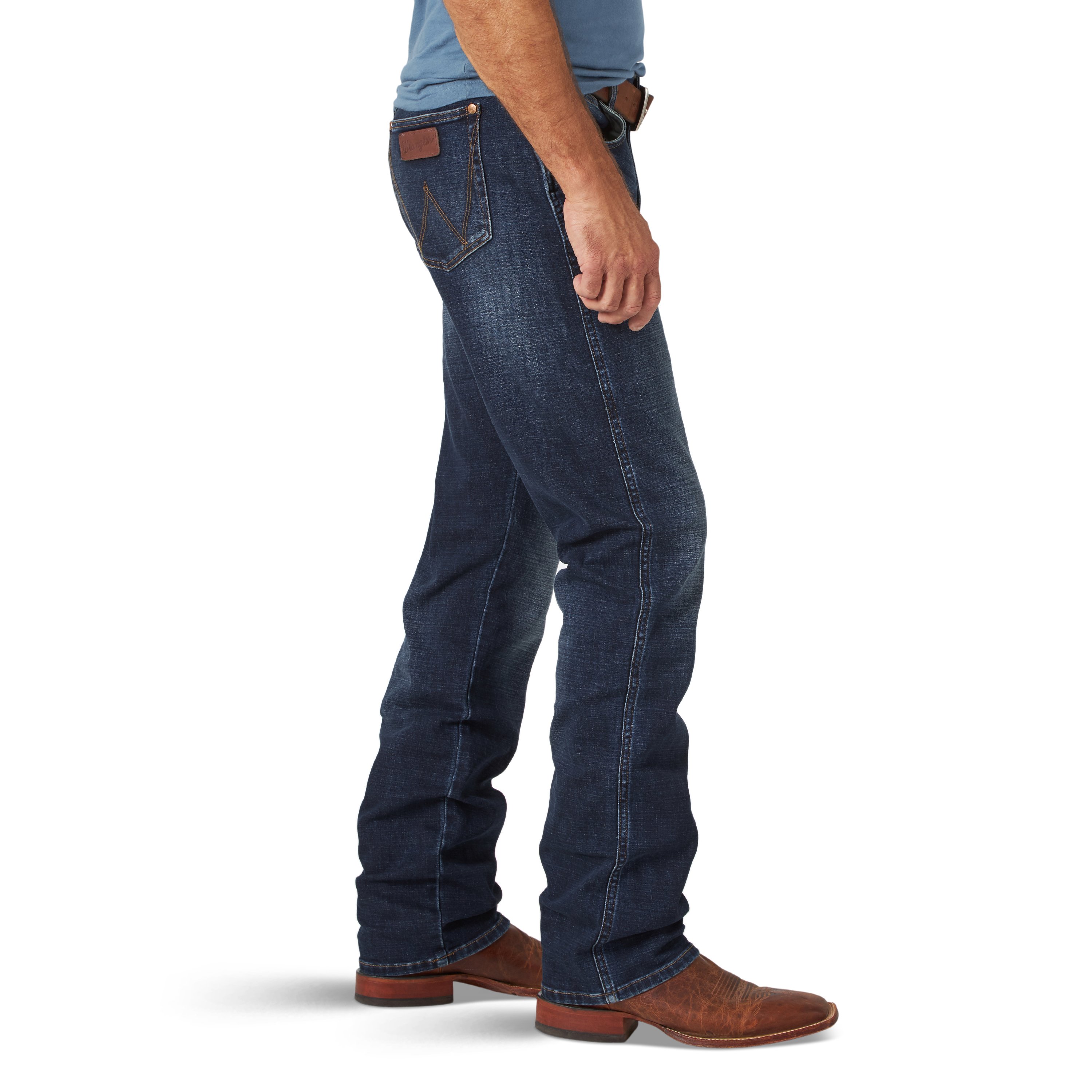 wrangler men's slim straight jean