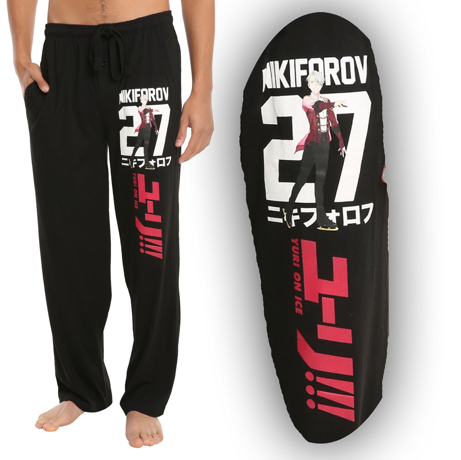 Yuri ③ Mens Womens NEW Victor Nikiforov 27 Yuri On Ice Pajama Lounge