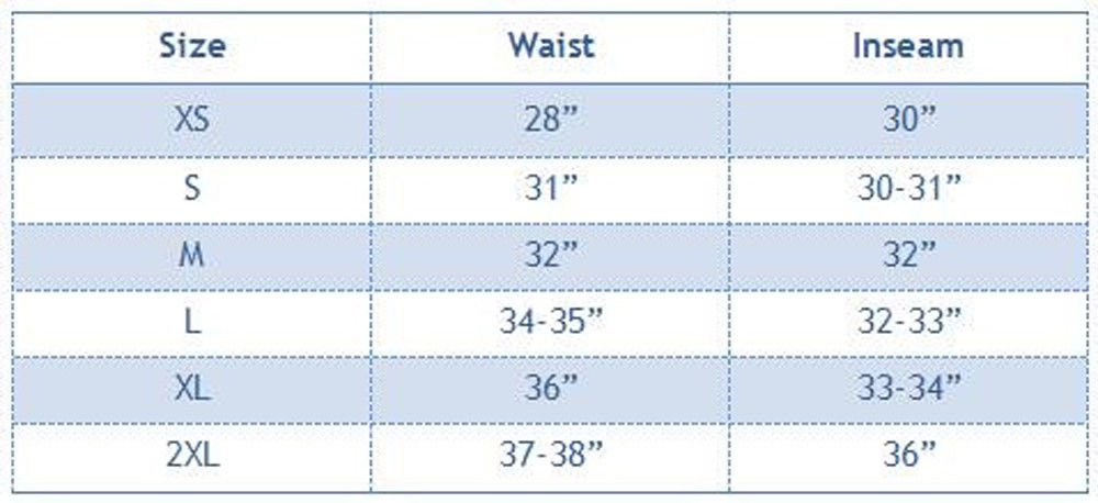 pants size womens to mens