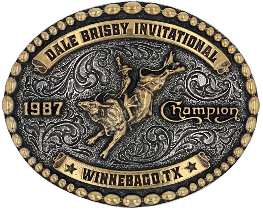 Montana Silversmiths Officially Licensed Dale Brisby Western Belt Buckle
