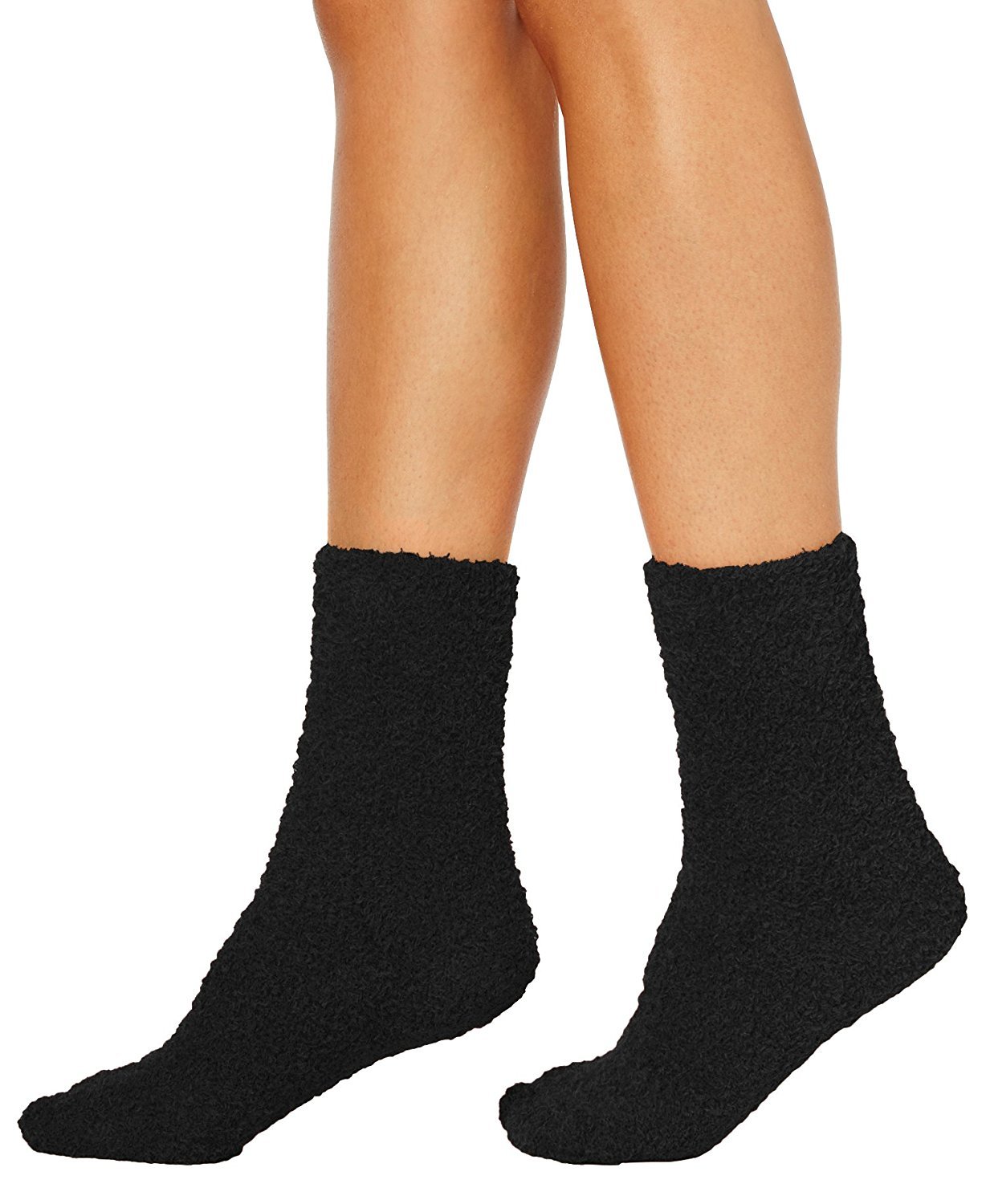 Charter Club Women/'s Heather Gray Fuzzy Cozy Super Soft Socks NEW w Tags