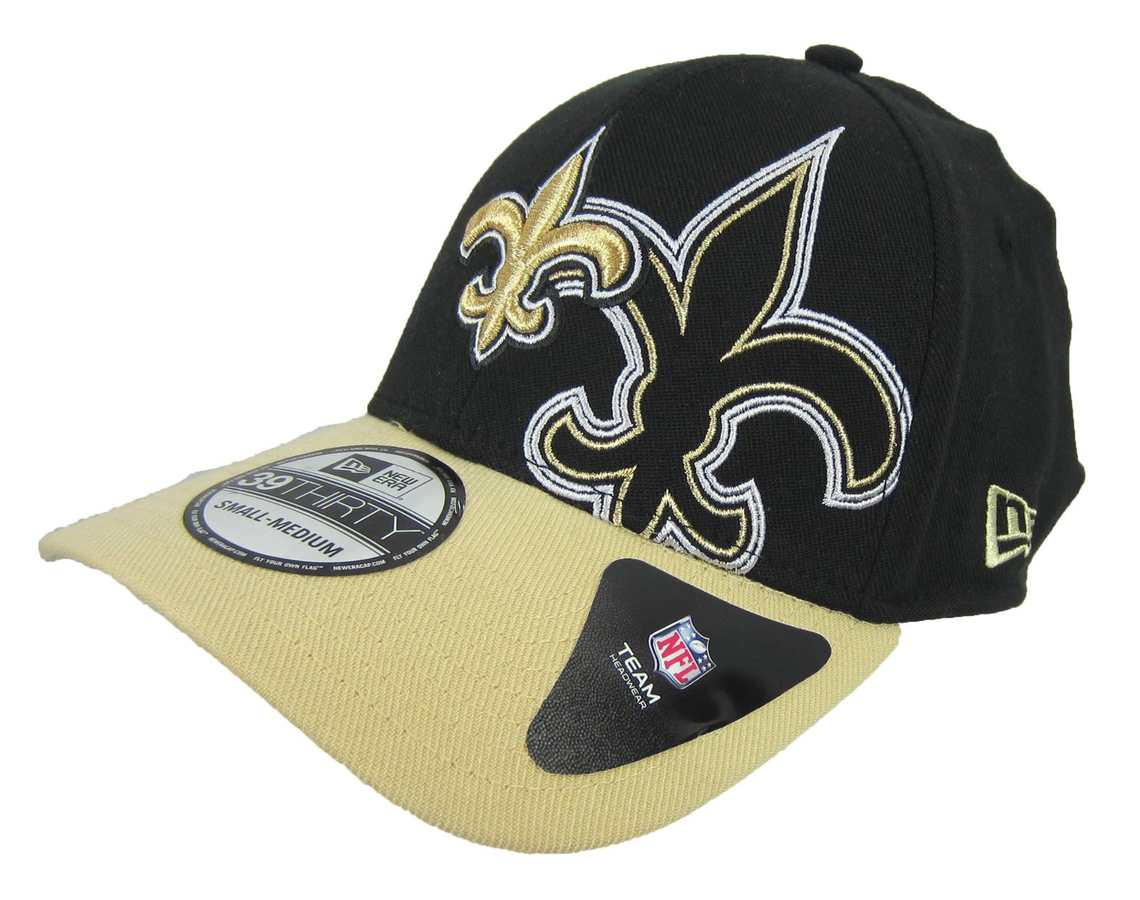 new orleans saints fitted hat