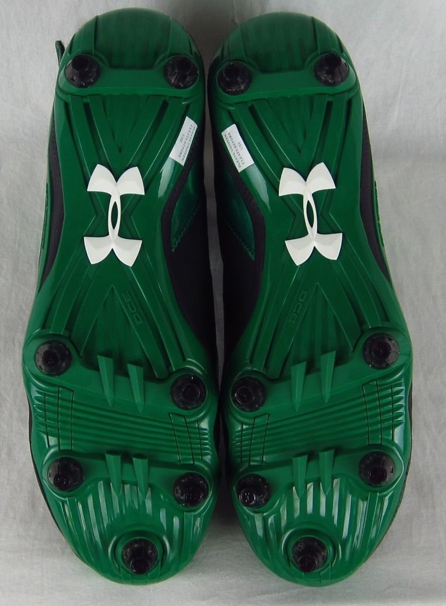 under armour cleats green