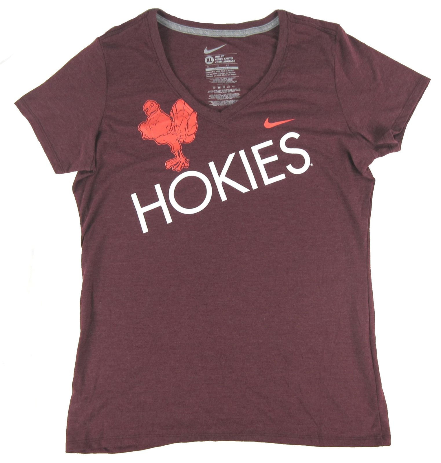 burgundy nike shirt womens