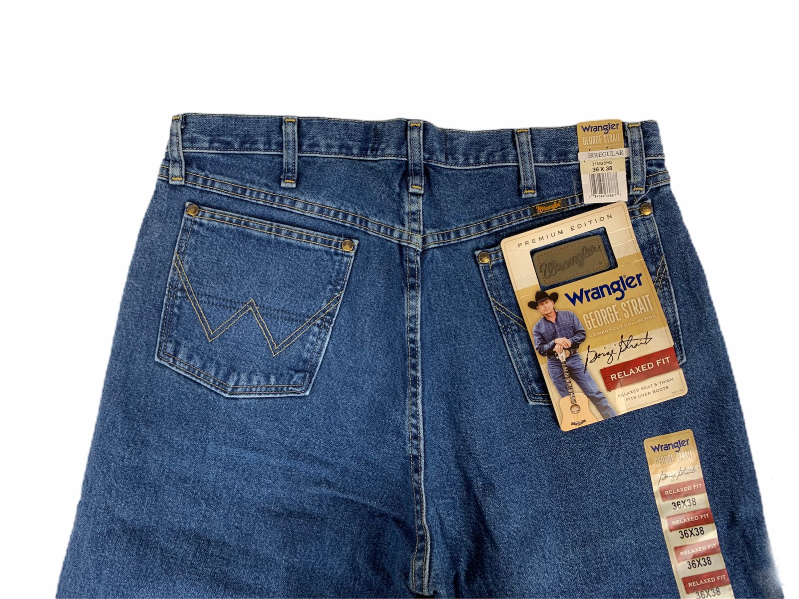 george strait wrangler jeans