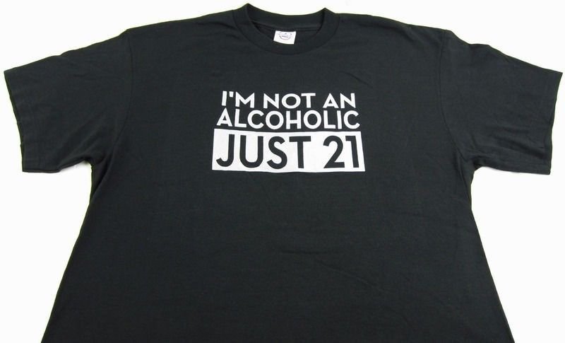 alcoholic t shirt