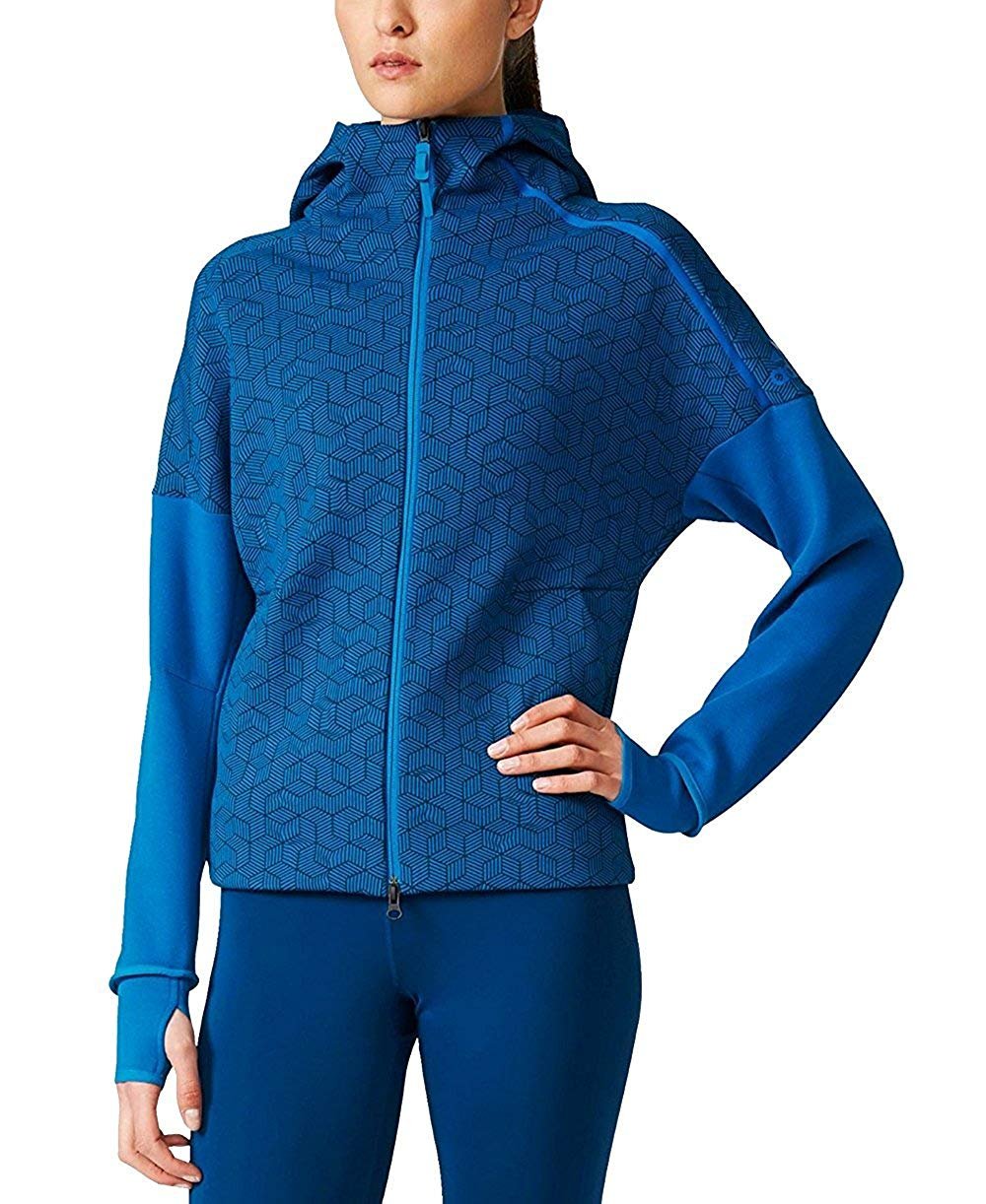 adidas zipper hoodie women's