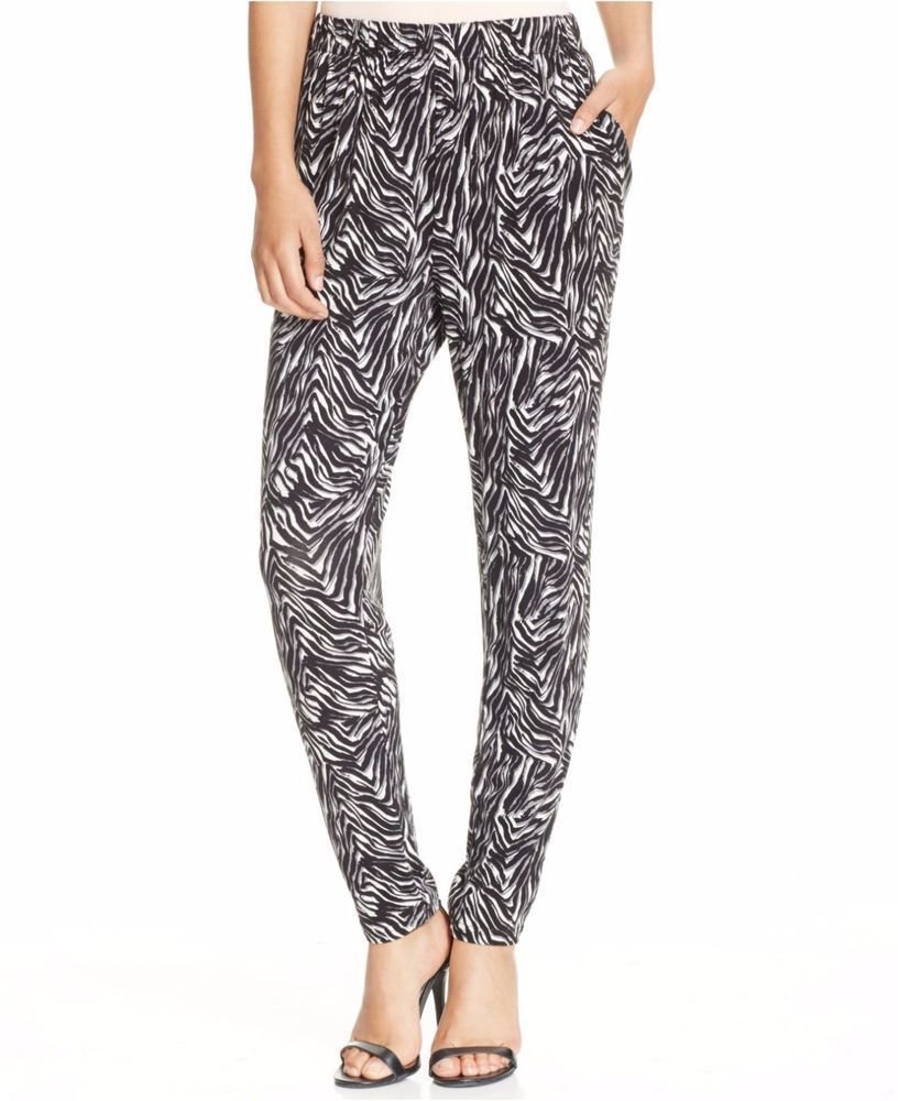 zebra pants womens