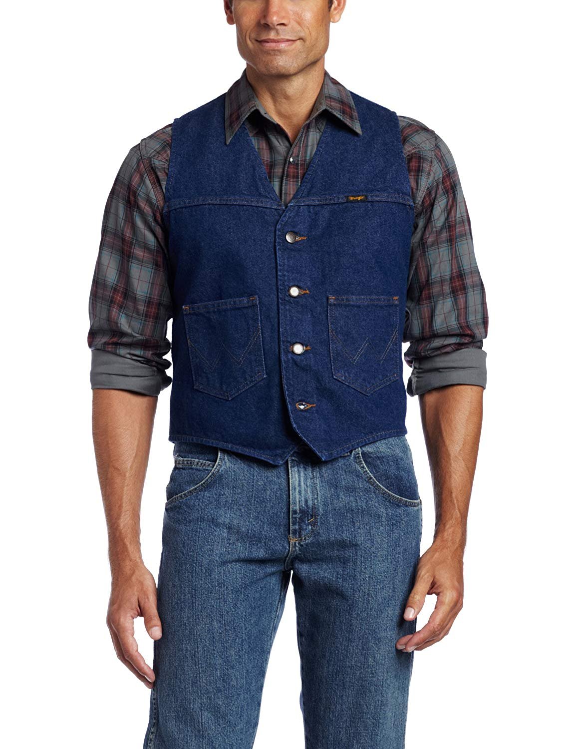 Levis Denim Waistcoat Mens